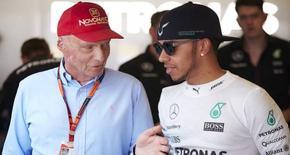Hamilton: Kariyerimin başlarında Lauda beni desteklemiyordu