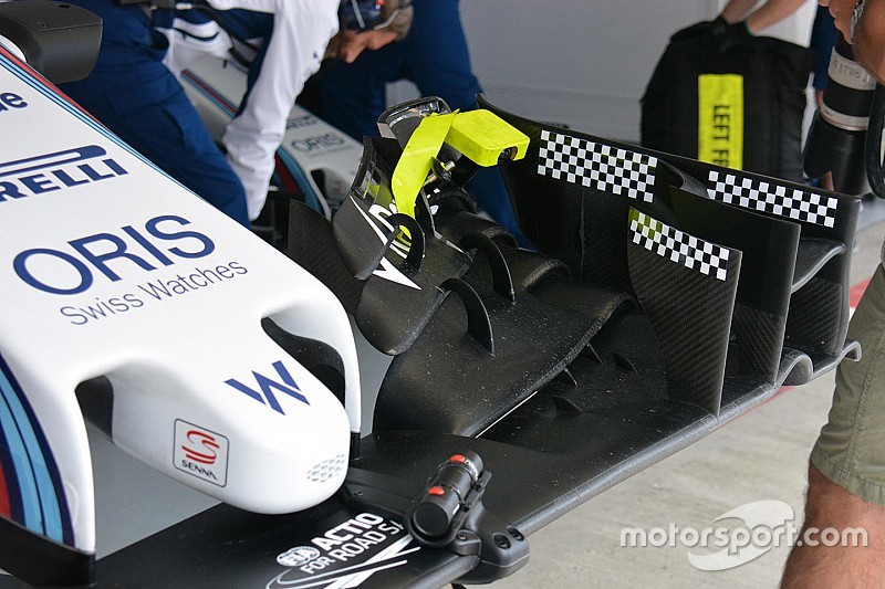 Breve análisis técnico: Ala delantera del Williams FW38