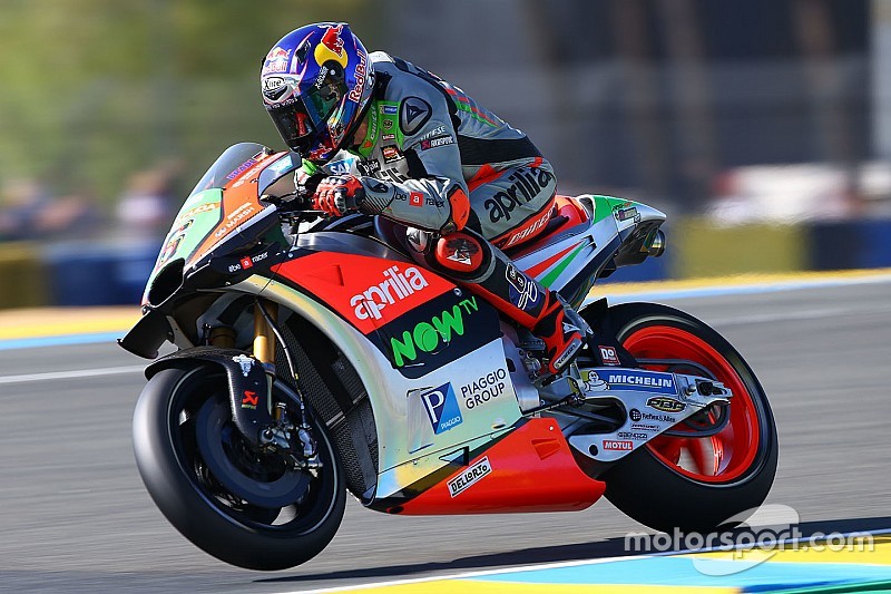 Stefan Bradl ha deciso di puntare sul telaio evoluto Aprilia