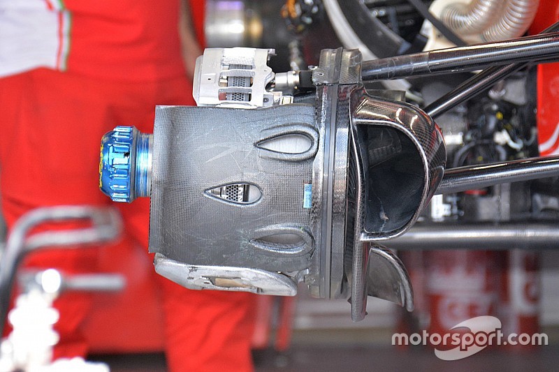 Breve análisis técnico: frenos delanteros del Ferrari