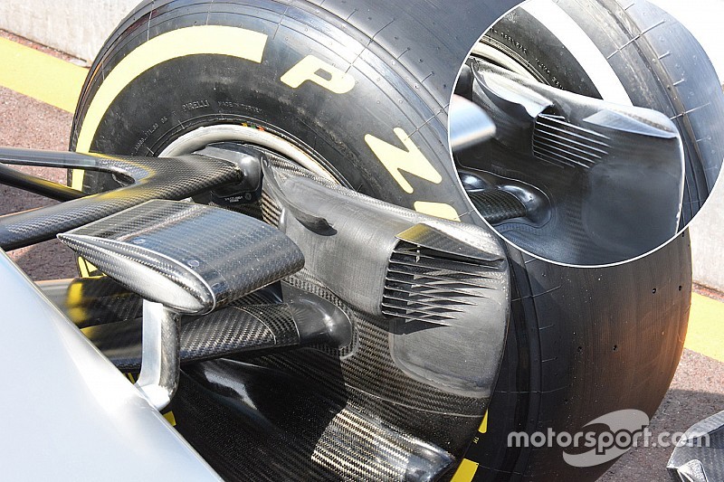 Tech update: Opnieuw nieuwe brake duct op Mercedes W07