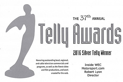 Motorsport.com ontvangt twee Telly Awards voor beste online series