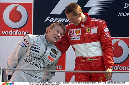 Ha Raikkonen nyer, tudod, nem fog megőrülni, míg Schumachert mindig jó volt fotózni