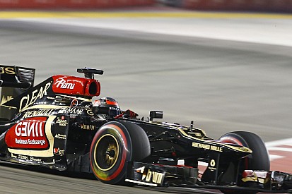 Kimi Raikkönen startja a 2013-as Szingapúri Nagydíjról: Lotus