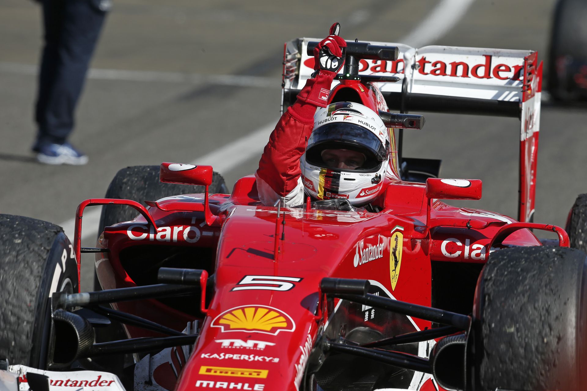 Vettel nagyon hisz a Ferrari bajnoki címében