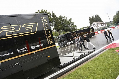 A Lotus felszerelése még mindig Spában vesztegel: komoly kártérítést kell fizetni Pic számára