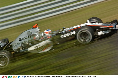 Raikkönen győzelme a Magyar Nagydíjon a McLarennel: 2005. július 31.