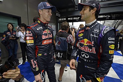 Ricciardo: Kvyat hasonló kockázatot jelent a Red Bullnál, mint én voltam
