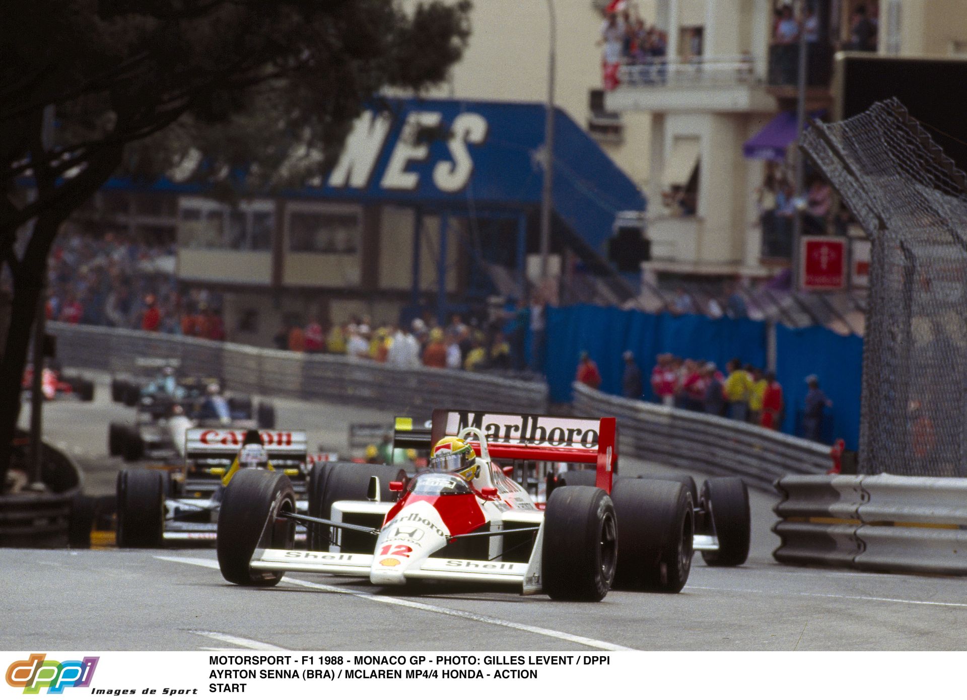 Egy megmagyarázhatatlan vezetői hiba Ayrton Sennától – 1988, Monaco