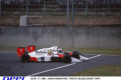 Ayrton Senna és Alain Prost legendás ütközése – 1989, Japán