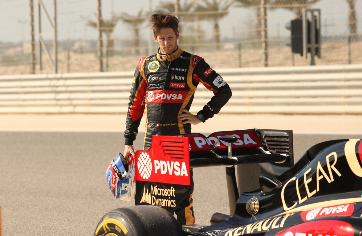 Videón Grosjean őrjöngése az új Lotus miatt: A francia nagyon kiakadt