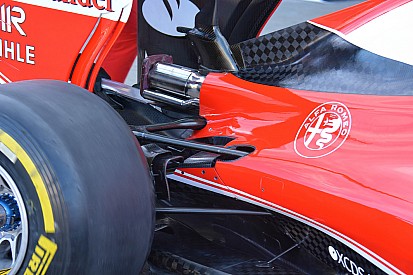 Технический брифинг: задняя часть Ferrari SF16-H