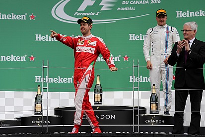 Vettel acepta que Lewis fue "demasiado rápido"