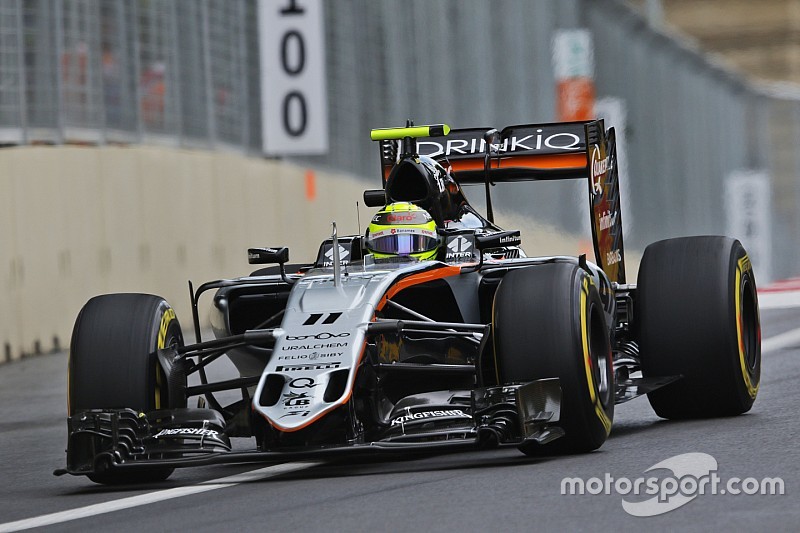 Gridpenalty voor Sergio Perez na versnellingsbakwissel