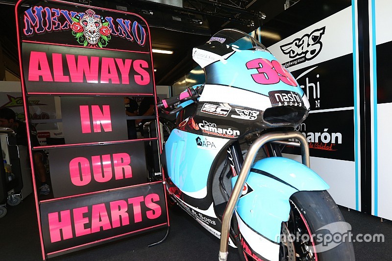 La squadra di Luis Salom continua con una sola moto