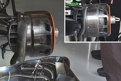 Breve análisis técnico: Tambor del freno del McLaren MP4-31