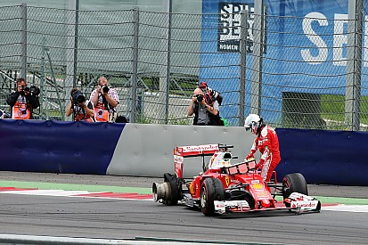 Pirelli вважає, що вибух шини у Феттеля був спричинений зовнішнім фактором