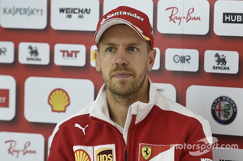 Vettel briest: