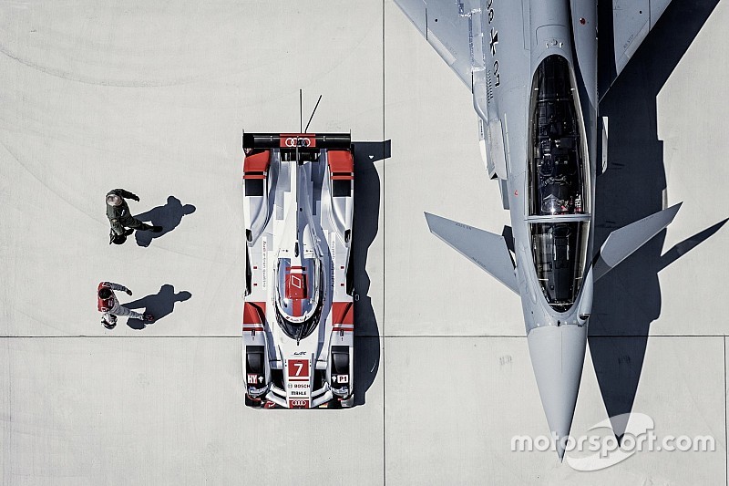 Topshots: Audi R18 vs Eurofighter Typhoon
