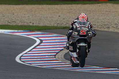 Johann Zarco centra la pole, ma che brivido per Luthi