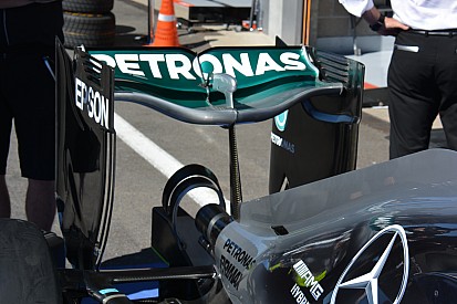 Tech update: De 'Spoon' achtervleugel van Mercedes terug op Spa