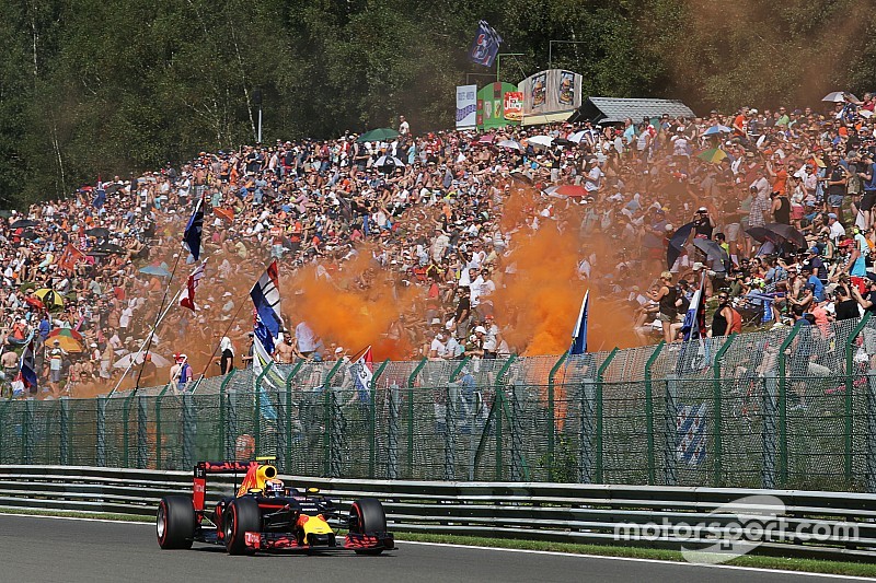 Max Mania op Spa: België kleurt oranje