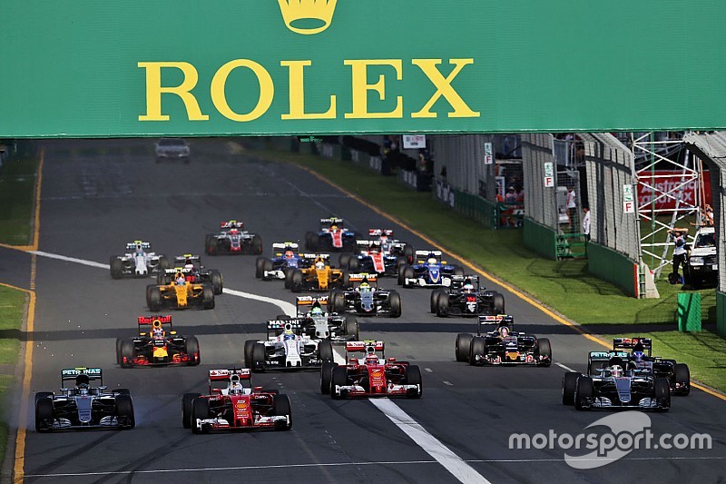 La temporada 2017 comenzará en Melbourne el 26 de marzo