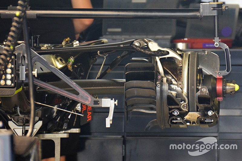 Tech update: Hamilton opnieuw met prototype achterwielophanging