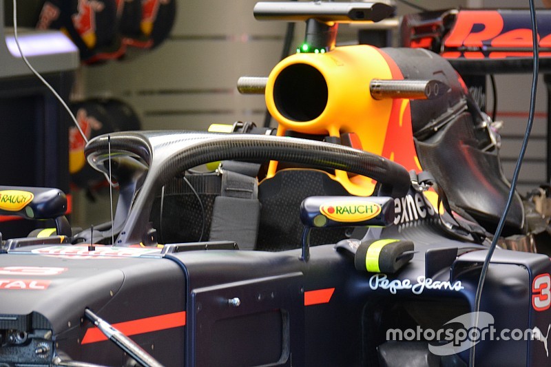 Verstappen test halo tijdens eerste vrije training in Italië