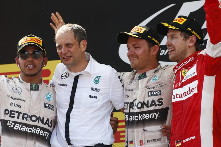 Hamilton és Rosberg eredményei az elmúlt évekről Barcelonából