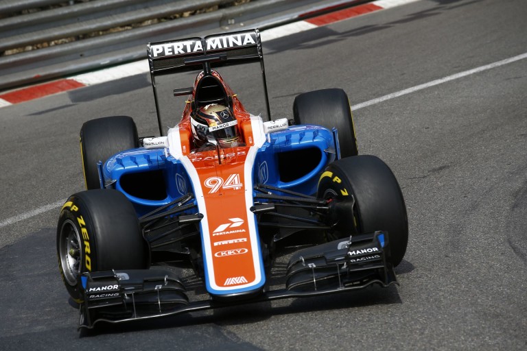 Wehrlein monacói sisakja sem gyenge...
