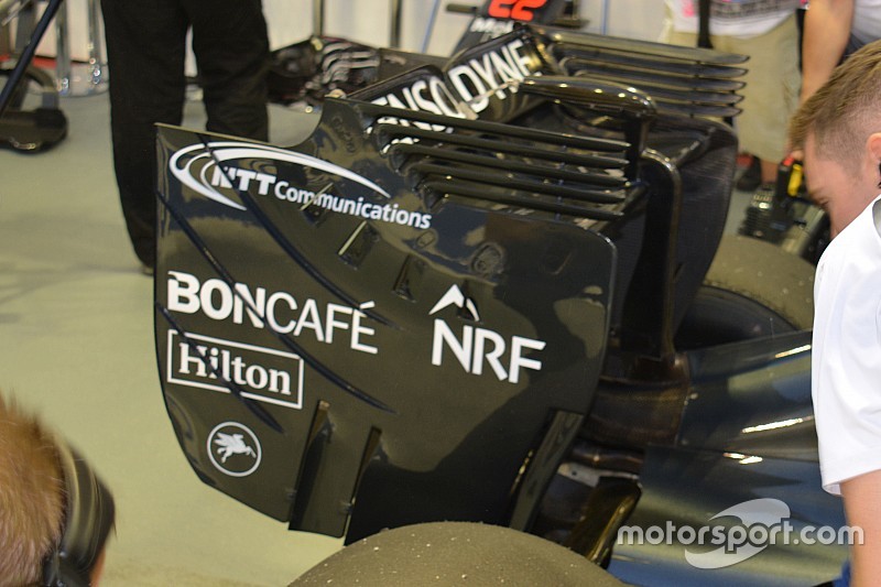 Технічний брифінг: торцева пластина заднього антикрила McLaren MP4-31