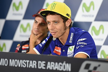 Rossi blij met eerste trainingsdag en gelooft het wel met de Lorenzo-vragen
