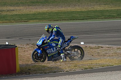 Espargaró carga contra Márquez por caerse con banderas amarillas