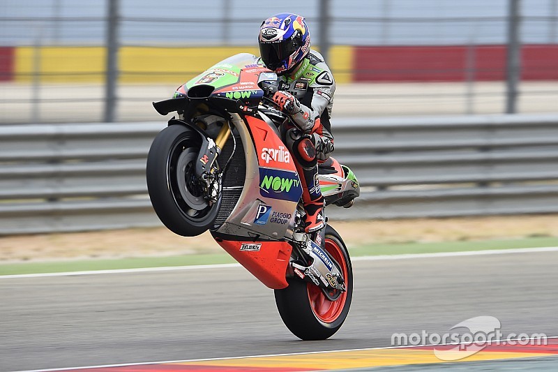 Bradl porta Aprilia in Q2 e centra la quarta fila. Bautista in quinta