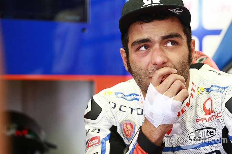 Petrucci si scusa per il contatto, ma Redding è davvero furioso