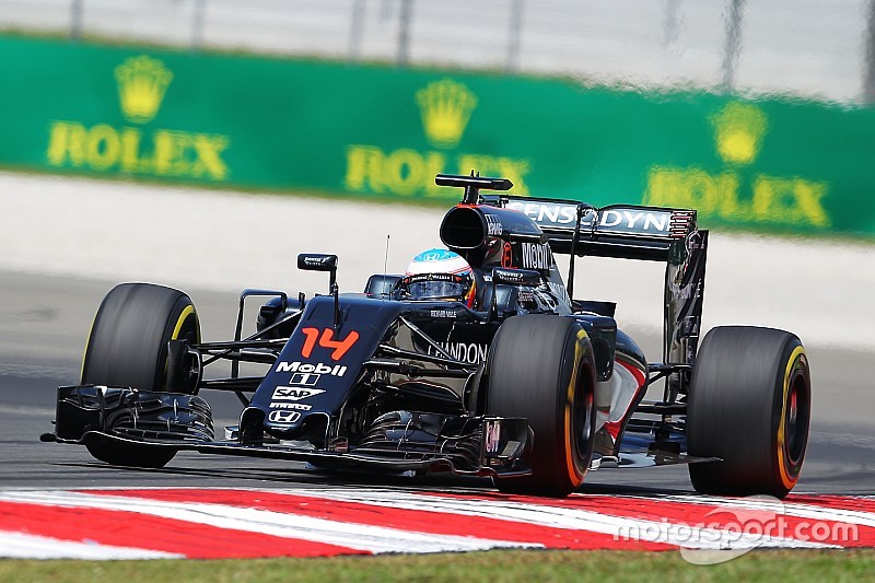 Alonso, contento con su viernes en Sepang