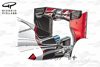 A hullámos hátsó szárny, amivel az F1-es csapatok már évek óta kísérleteznek