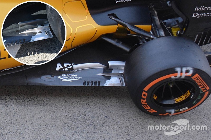 Renault: arrivano le modifiche al fondo della R.S.16