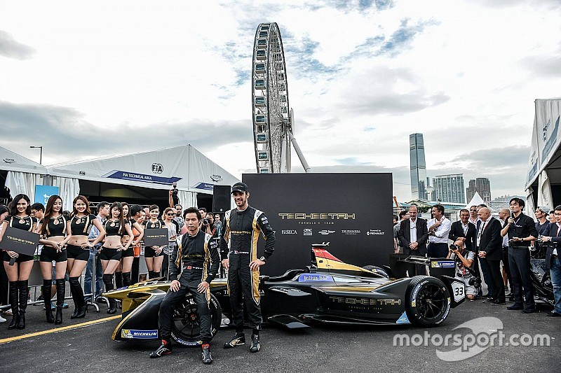 È nero e dorato il “vestito” della new entry Techeetah