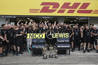 Mercedes se consagró campeón del mundo de constructores