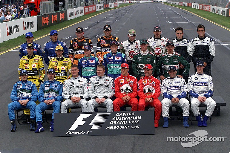 Fotostrecke: Formel-1-Familienfotos gestern und heute