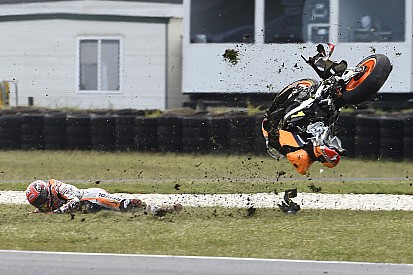 Crash in Australië eigen fout zegt Marquez: "Ik rijd anders na behalen titel"