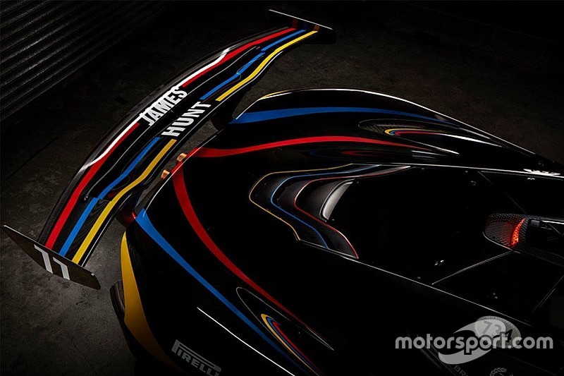 Foto's: McLaren P1 GTR met eerbetoon aan James Hunt