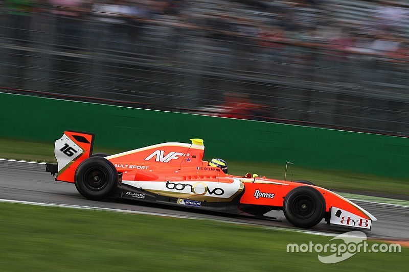 F3.5 Barcelona: Dillmann verslaat Vaxiviere met 0.02s in natte kwalificatie