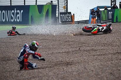 Voor het eerst meer dan 1.000 crashes in MotoGP-seizoen