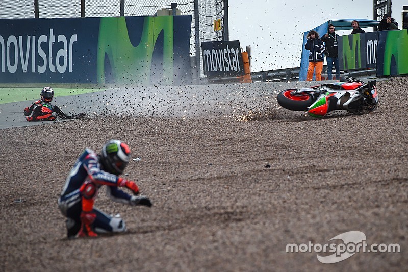 Voor het eerst meer dan 1.000 crashes in MotoGP-seizoen
