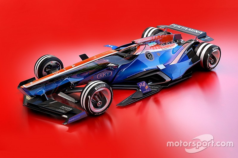 Галерея: Футуристичний дизайн Ф1 2030 року - Manor & Sauber