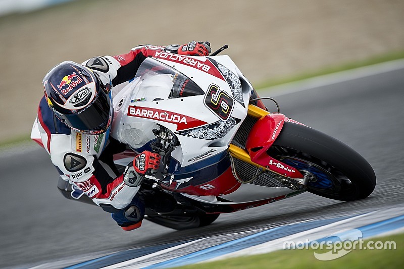 Bildergalerie: Stefan Bradl testet sein neues Honda-Superbike