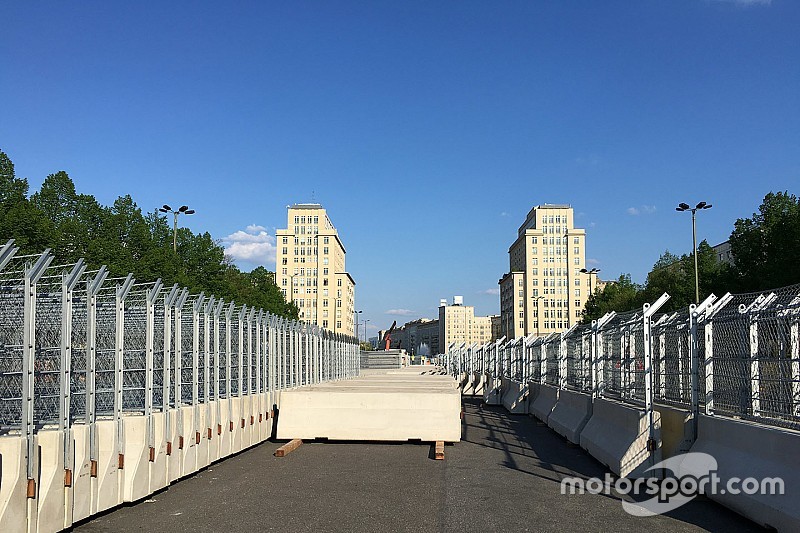 Streckenbegrenzungen der Formel E für Berliner Weihnachtsmärkte